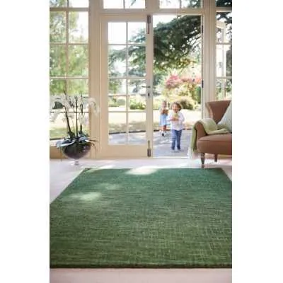 Origins Country Tweed Forest Green 120x170
