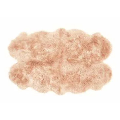 Origins Genuine Sheepskin Blush Pink Quad
