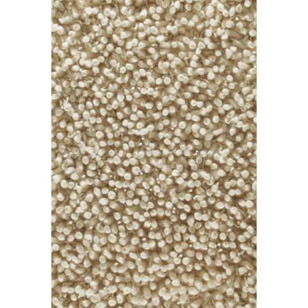 Rug Guru Maine Modern 100 Per Cent Pure Wool Rectangular Floor Rug in Ivory